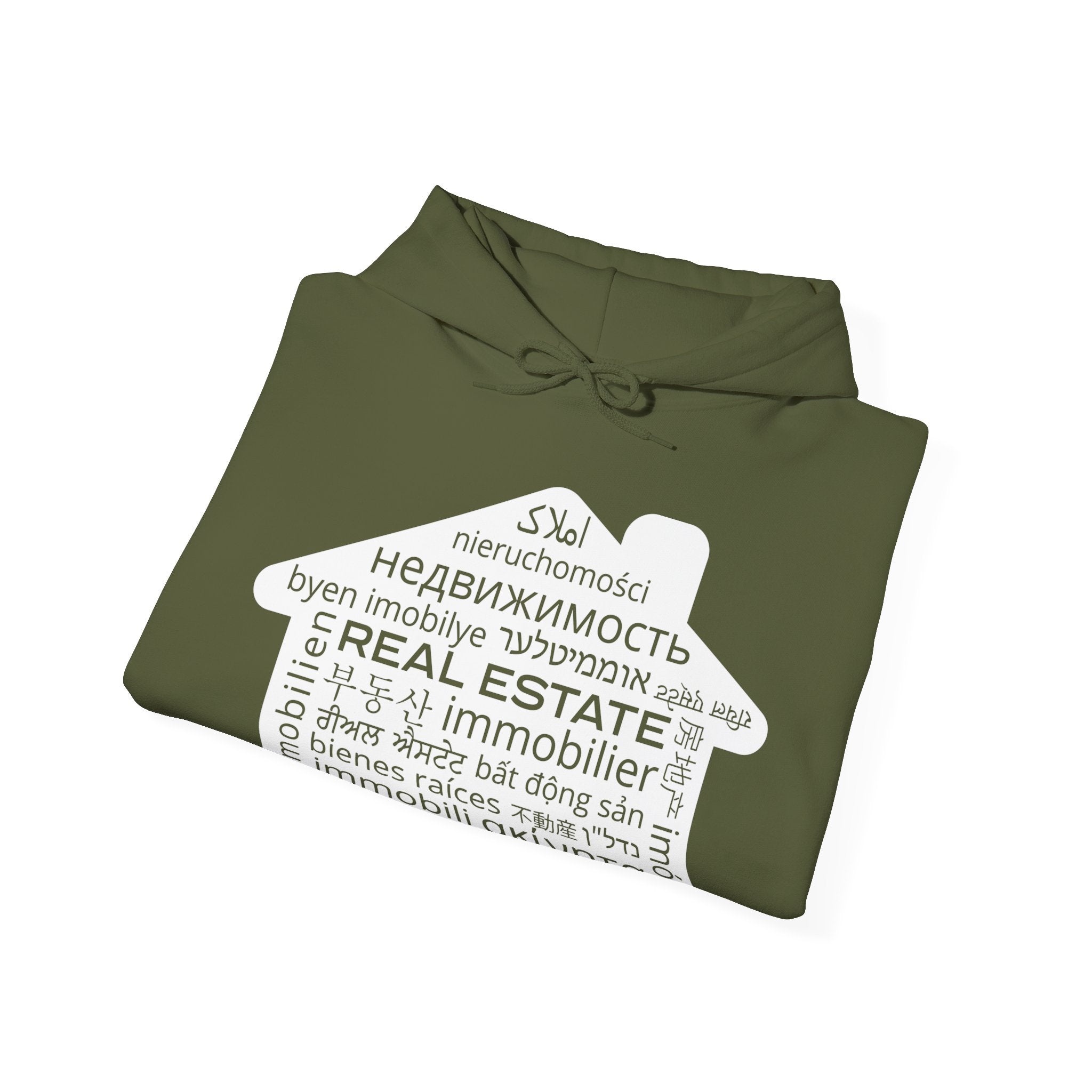 REAL ESTATE Translated Unisex Heavy Blend™ Hooded Sweatshirt
