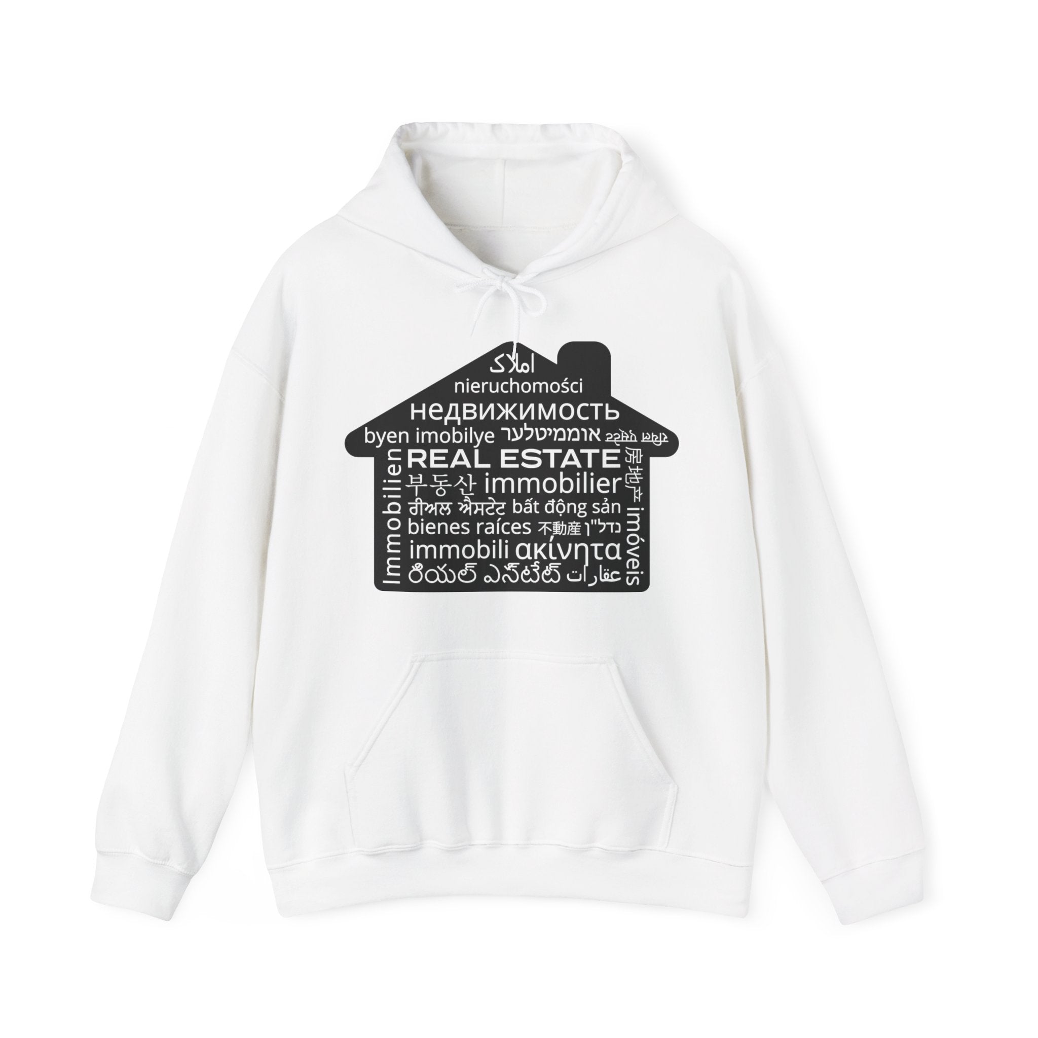 REAL ESTATE Translated Unisex Heavy Blend™ Hooded Sweatshirt