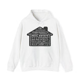 REAL ESTATE Translated Unisex Heavy Blend™ Hooded Sweatshirt