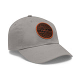 I Sell Real Estate Translated Dad Hat with Leather Patch (Round)