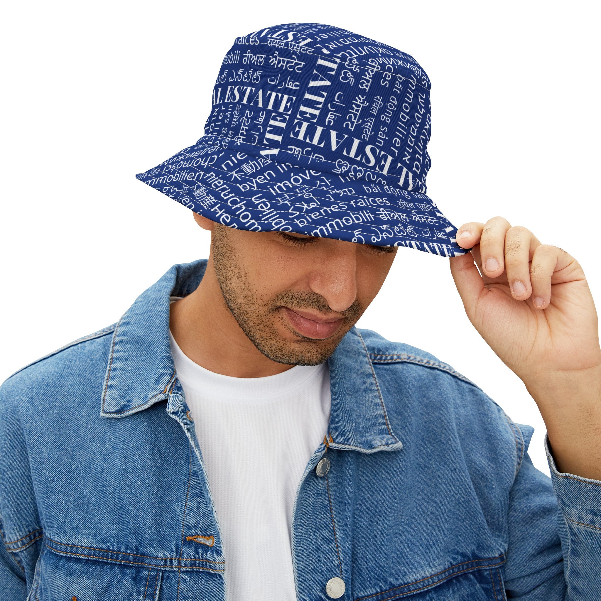 CB Style Real Estate Translated Bucket Hat (AOP)