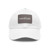 Houstler Dad Hat with Leather Patch (Rectangle)