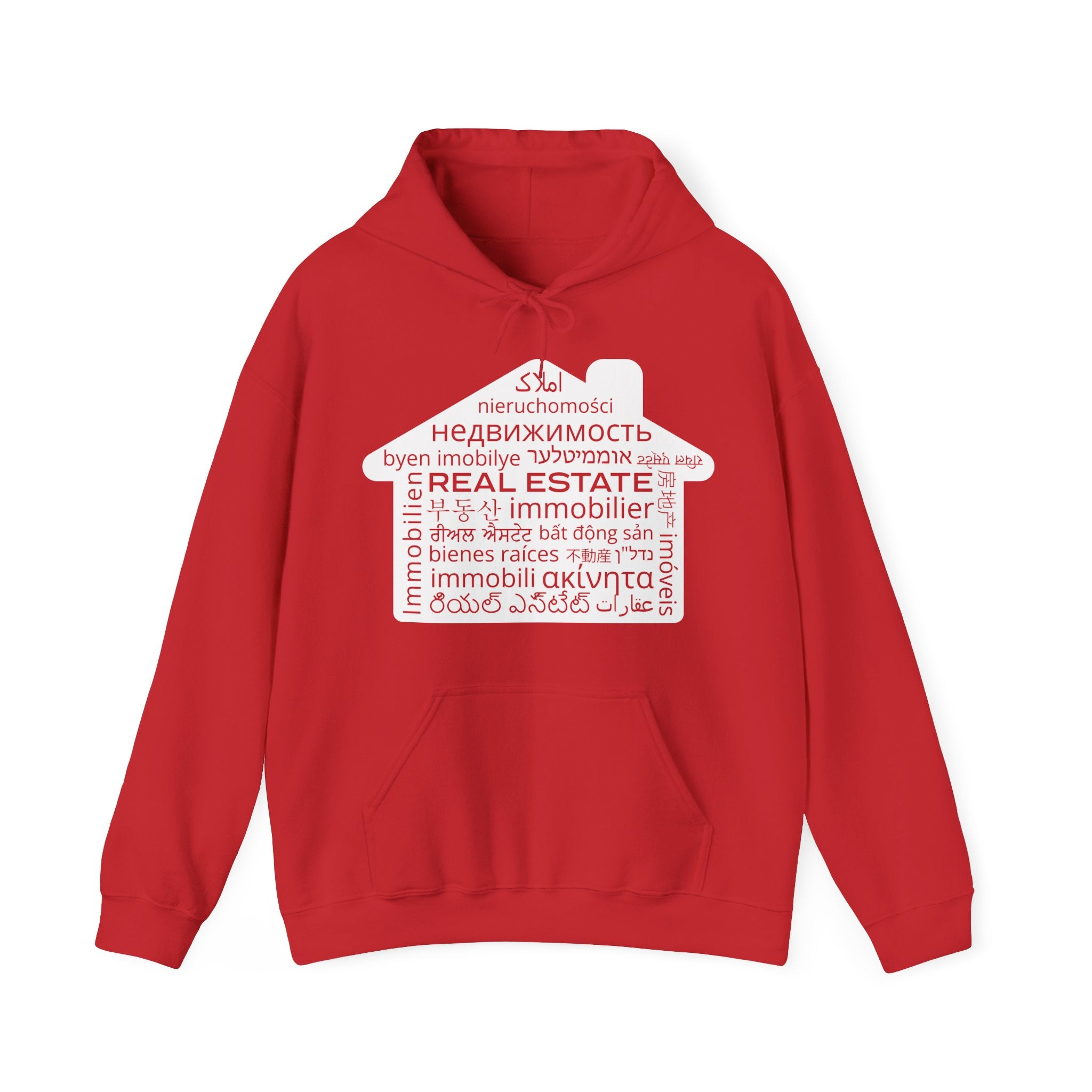 REAL ESTATE Translated Unisex Heavy Blend™ Hooded Sweatshirt