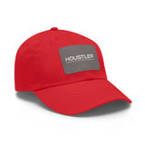 Houstler Dad Hat with Leather Patch (Rectangle)