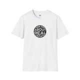 Ask Me About Real Estate Circle Unisex Softstyle T-Shirt
