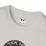 Ask Me About Real Estate Circle Unisex Softstyle T-Shirt