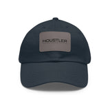 Houstler Dad Hat with Leather Patch (Rectangle)