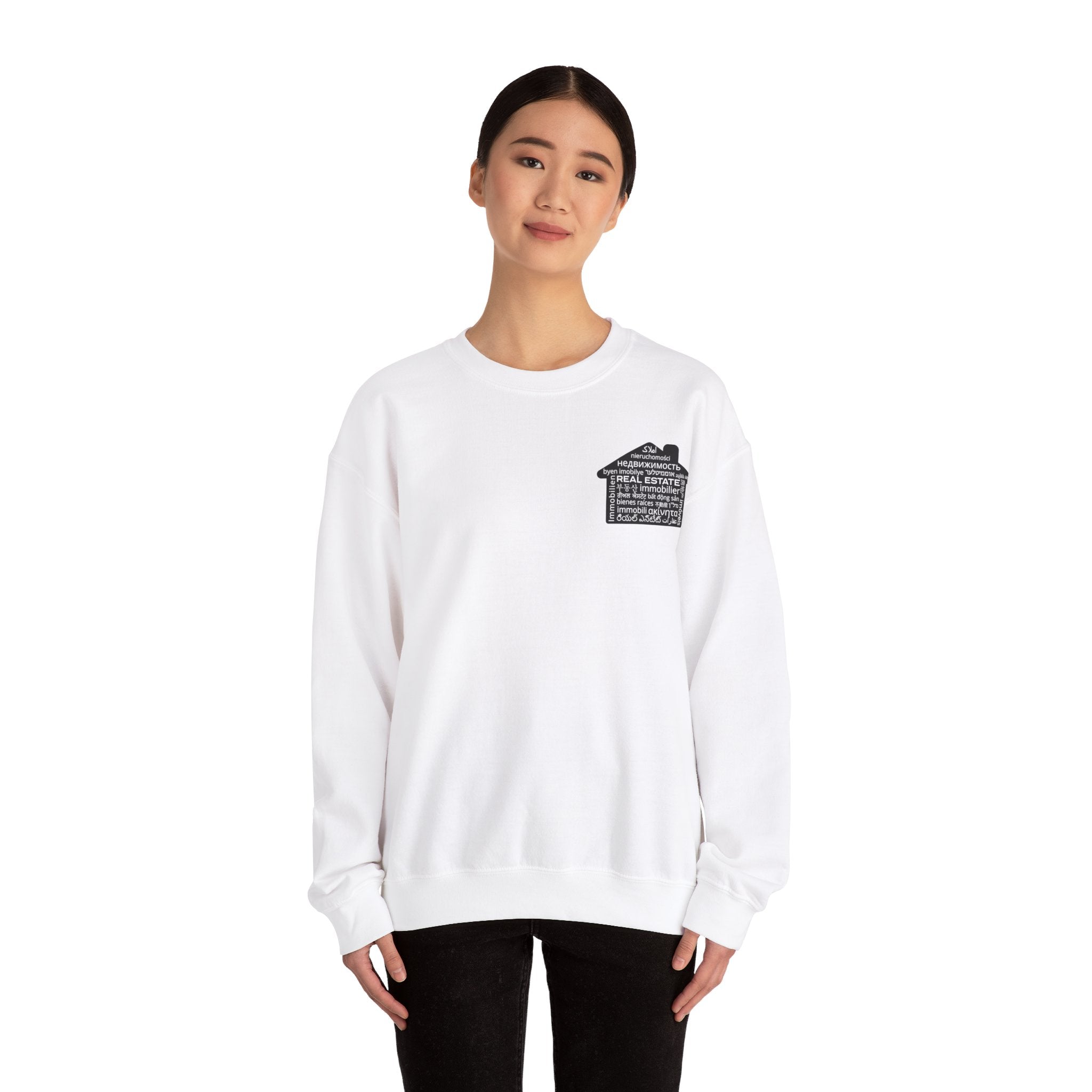 Real Estate Translated Unisex Heavy Blend™ Crewneck Sweatshirt