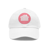 Real Estate Translated Dad Hat with Leather Patch (Round)