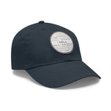 I Sell Real Estate Translated Dad Hat with Leather Patch (Round)