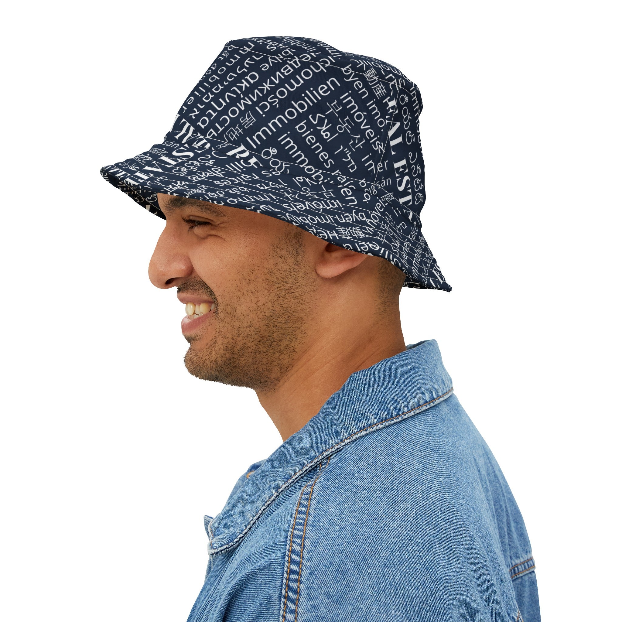 FT Style Real Estate Translated Bucket Hat (AOP)