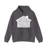 REAL ESTATE Translated Unisex Heavy Blend™ Hooded Sweatshirt