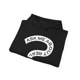 Ask Me About Real Estate Unisex Heavy Blend™ Hooded Sweatshirt