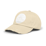 I Sell Real Estate Translated Unisex Distressed Cap