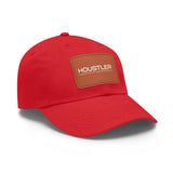 Houstler Dad Hat with Leather Patch (Rectangle)