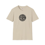 Ask Me About Real Estate Circle Unisex Softstyle T-Shirt