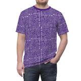The Ultimate Real Estate Shirt! Unisex Cut & Sew Tee (AOP) Purple