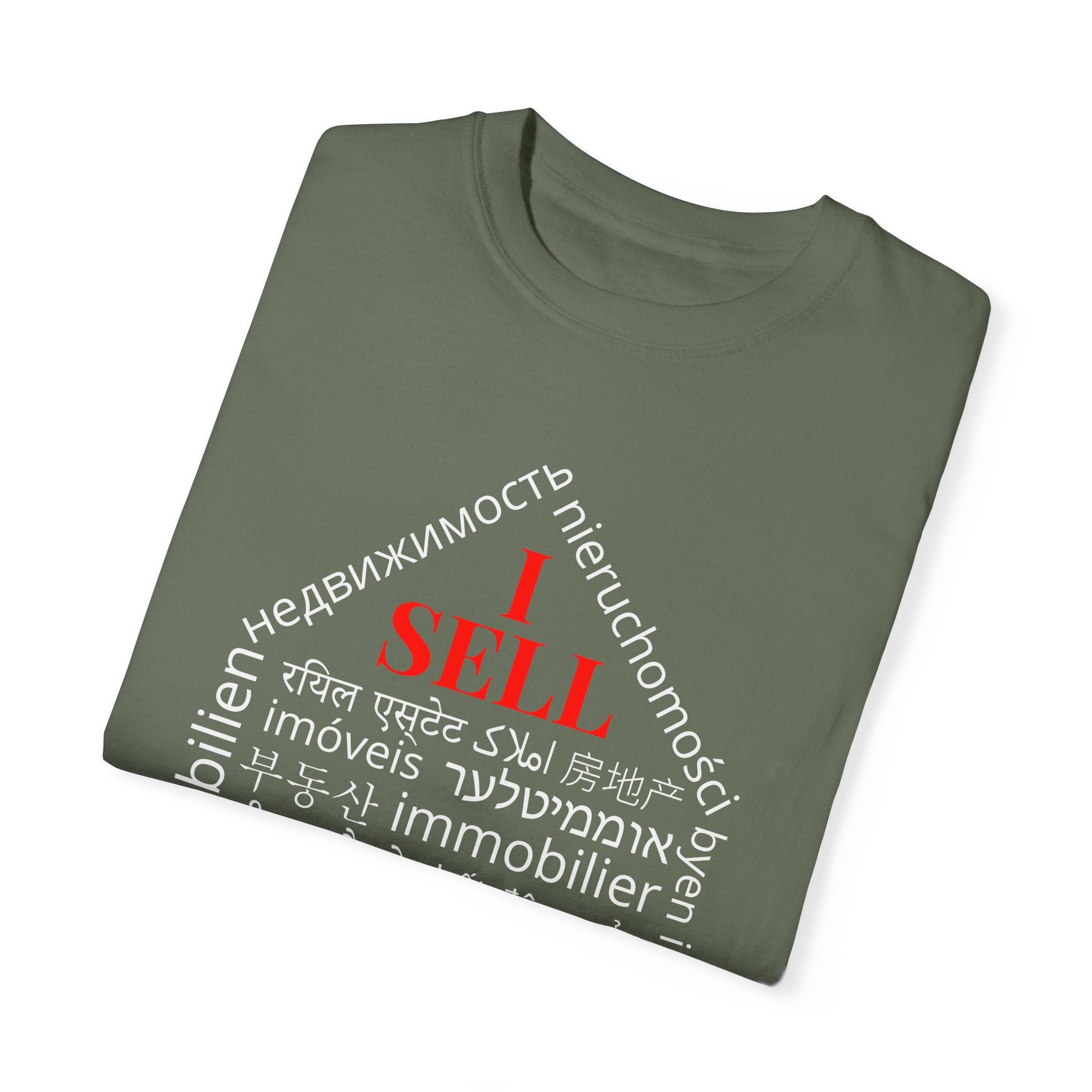 Dark Unisex Garment-Dyed T-shirt
