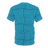 The Ultimate Real Estate Shirt! Unisex Cut & Sew Tee (AOP) Turquoise