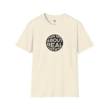 Ask Me About Real Estate Circle Unisex Softstyle T-Shirt