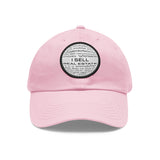 I Sell Real Estate Translated Dad Hat with Leather Patch (Round)
