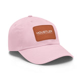 Houstler Dad Hat with Leather Patch (Rectangle)