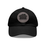 Real Estate Translated Dad Hat with Leather Patch (Round)