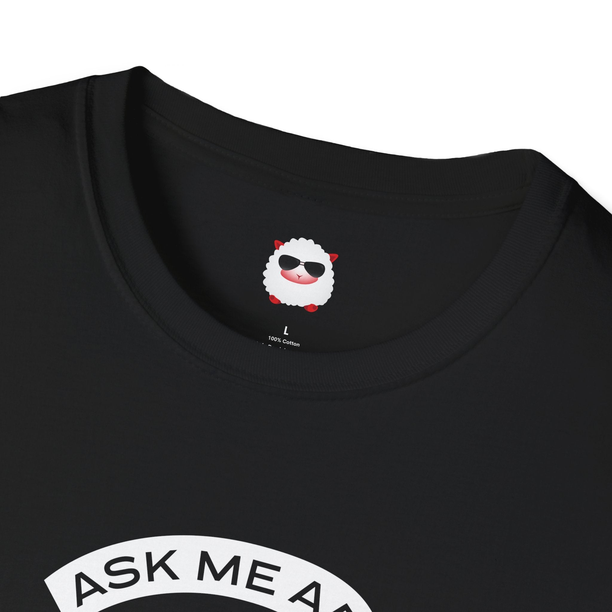 Ask Me About Real Estate Dark Style Unisex Softstyle T-Shirt