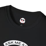 Ask Me About Real Estate Dark Style Unisex Softstyle T-Shirt