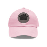 Real Estate Translated Dad Hat with Leather Patch (Round)