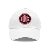 I Sell Homes Dad Hat with Leather Patch (Round)