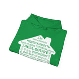 REAL ESTATE Translated Unisex Heavy Blend™ Hooded Sweatshirt