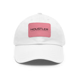 Houstler Dad Hat with Leather Patch (Rectangle)