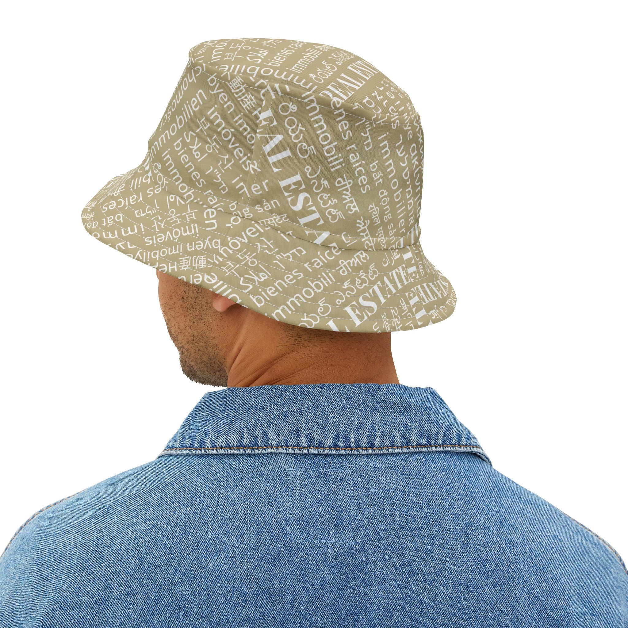 C21 Style Real Estate Translated Bucket Hat (AOP)