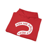 Ask Me About Real Estate Unisex Heavy Blend™ Hooded Sweatshirt