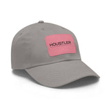 Houstler Dad Hat with Leather Patch (Rectangle)