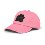Real Estate Translated  Unisex Distressed Cap