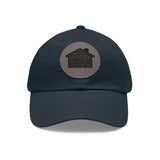 Real Estate Translated Dad Hat with Leather Patch (Round)
