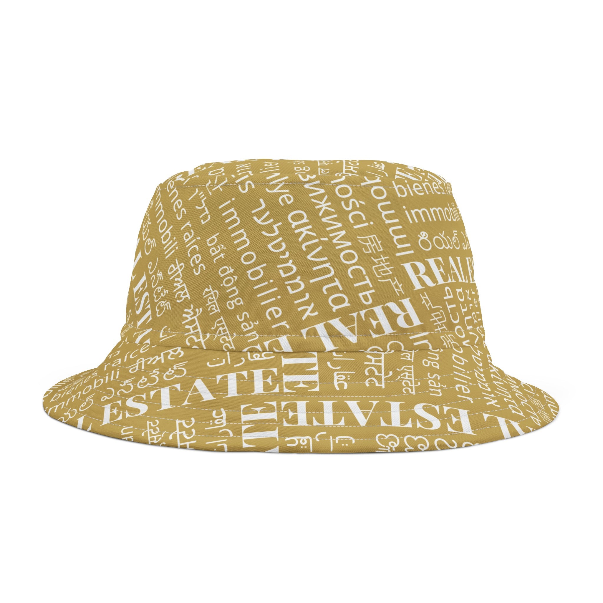 Realty ONE Group Style Real Estate Translated Bucket Hat (AOP)