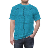 The Ultimate Real Estate Shirt! Unisex Cut & Sew Tee (AOP) Turquoise
