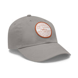 I Sell Real Estate Translated Dad Hat with Leather Patch (Round)