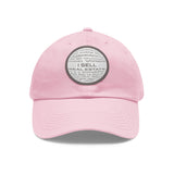 I Sell Real Estate Translated Dad Hat with Leather Patch (Round)