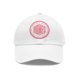 I Sell Homes Dad Hat with Leather Patch (Round)