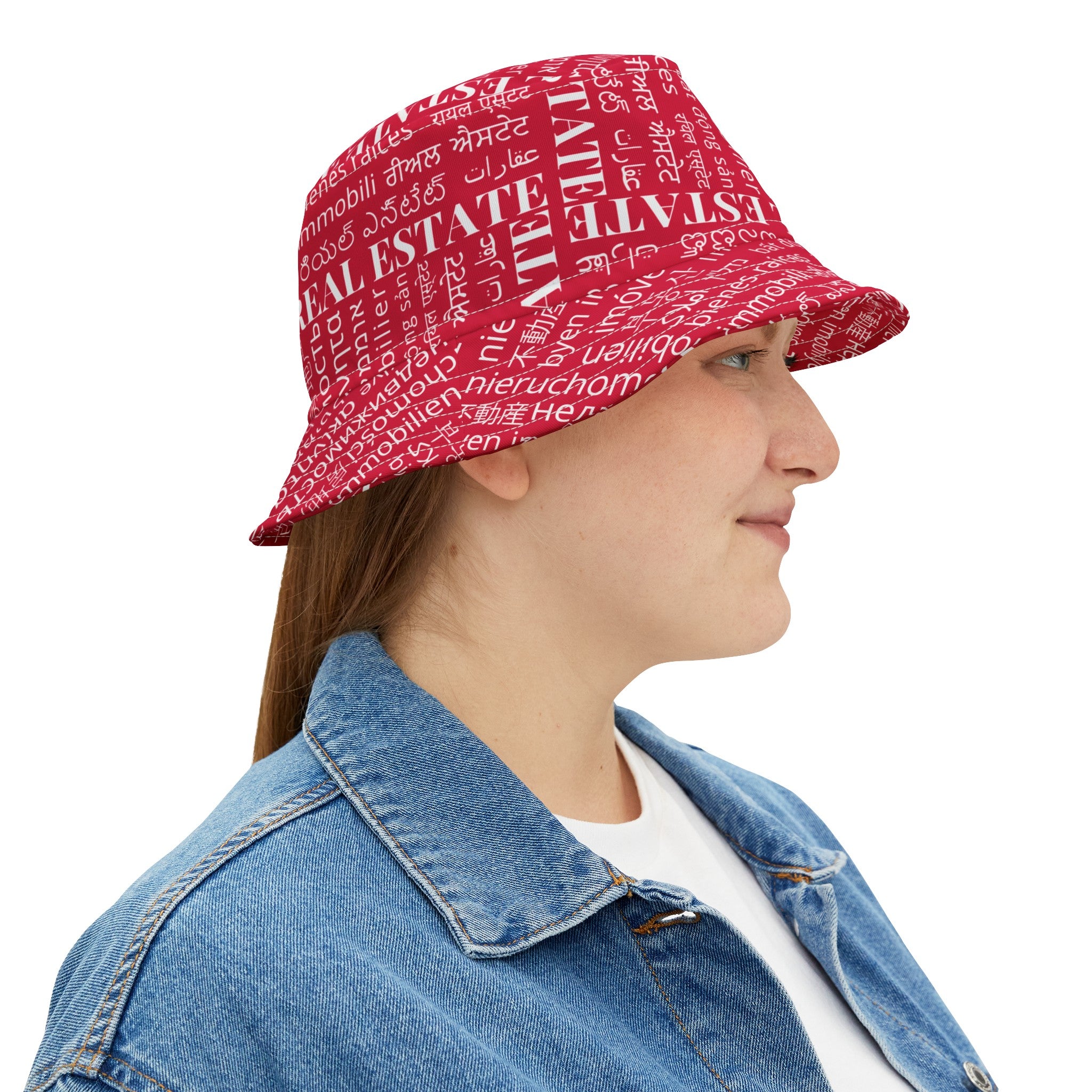 KW Real Estate Translated Bucket Hat (AOP)