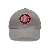 I Sell Homes Dad Hat with Leather Patch (Round)