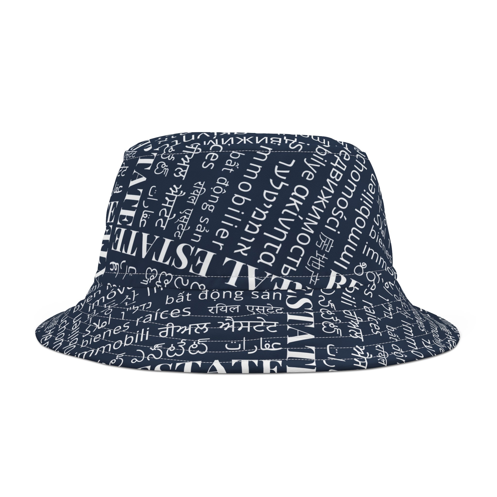 FT Style Real Estate Translated Bucket Hat (AOP)