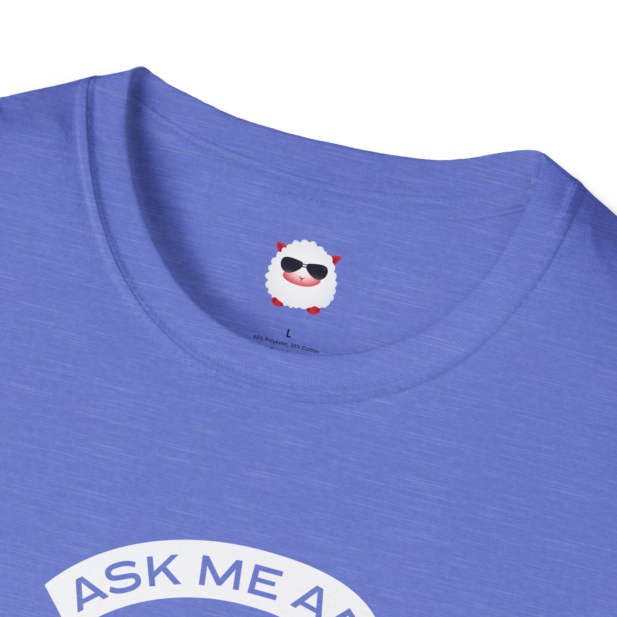 Ask Me About Real Estate Dark Style Unisex Softstyle T-Shirt