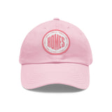 I Sell Homes Dad Hat with Leather Patch (Round)