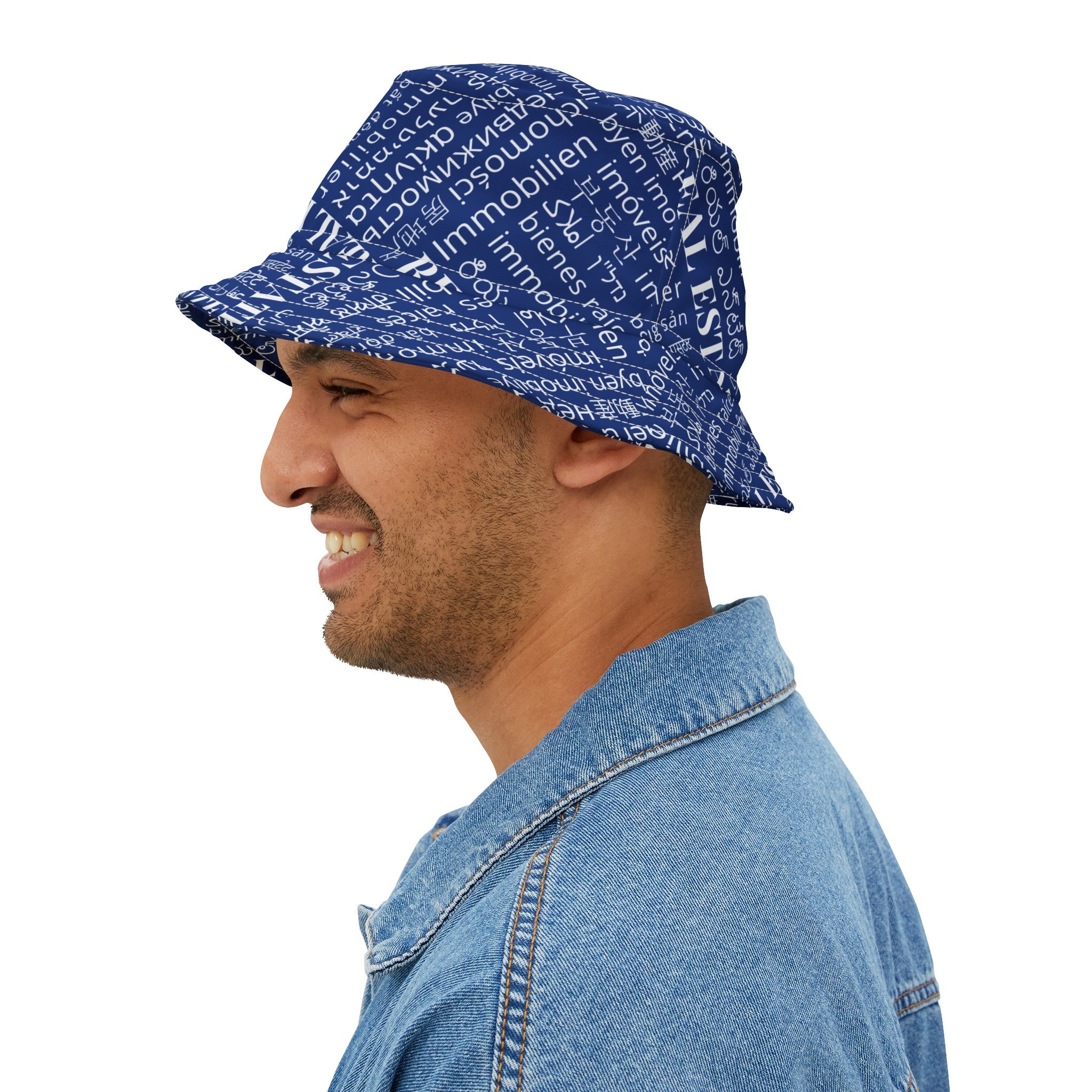 CB Style Real Estate Translated Bucket Hat (AOP)