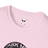 Ask Me About Real Estate Circle Unisex Softstyle T-Shirt